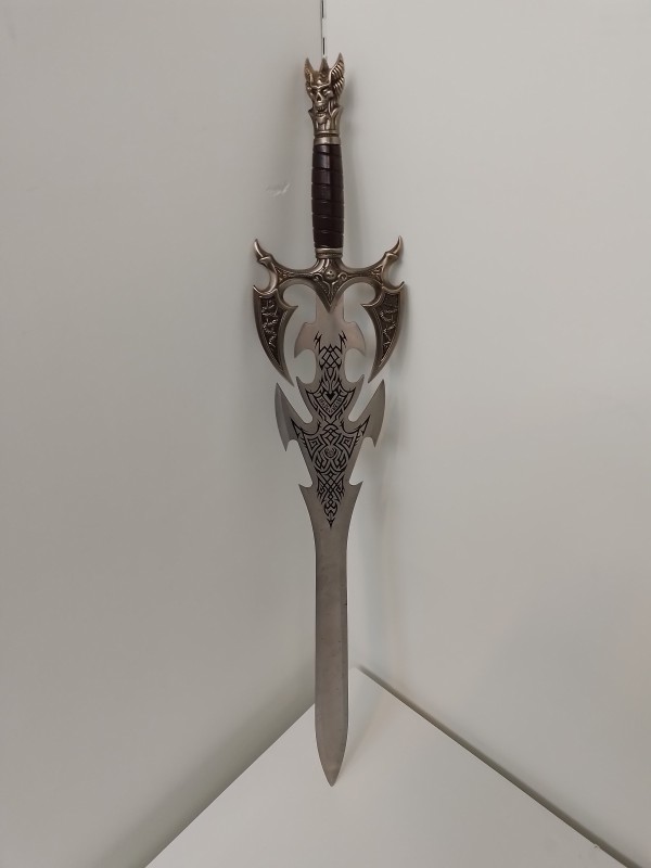 Metal skull sword